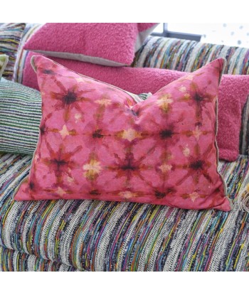 DG Shibori Fuchsia Cushion l'évolution des habitudes 