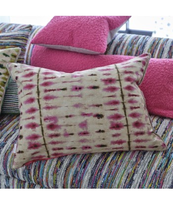 DG Shibori Fuchsia Cushion l'évolution des habitudes 