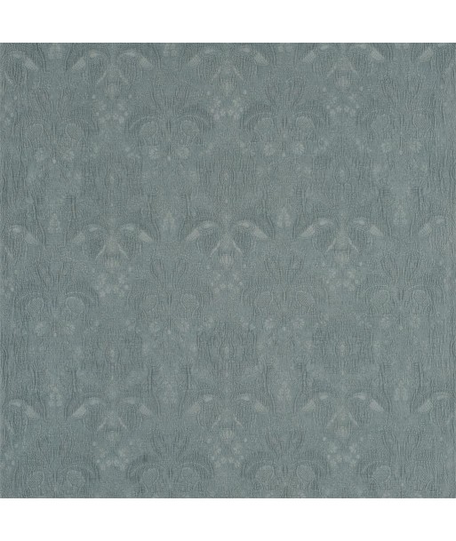 RL Houghton Damask Fabric Vintage Blue de la marque