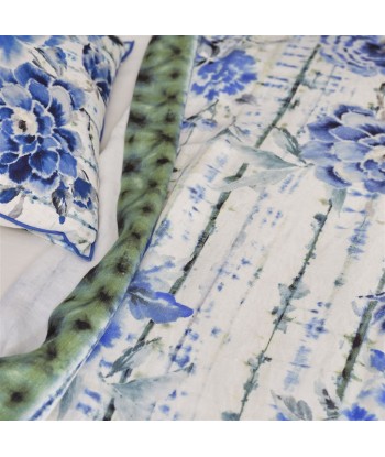 Kyoto Flower Blanket Indigo les ligaments