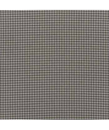 RL Jackson Wool Gingham Fabric - Black/cream Pour