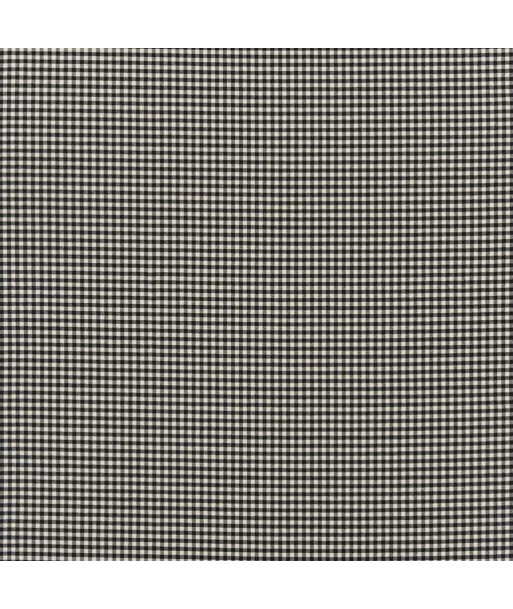 RL Jackson Wool Gingham Fabric - Black/cream Pour