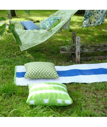 Saliya Outdoor Cobalt Runner Rug chez Cornerstreet bien 