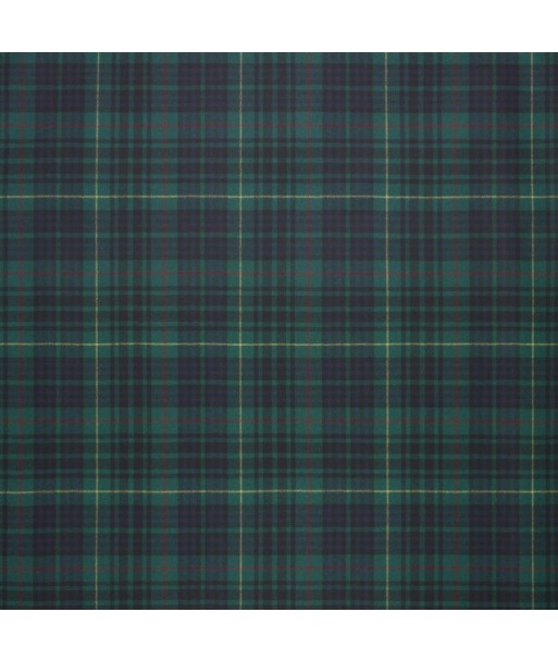 RL Keighly Tartan Fabric Hunter Green une grave pollution 