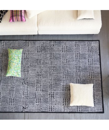 Queluz Black Rug pas chere