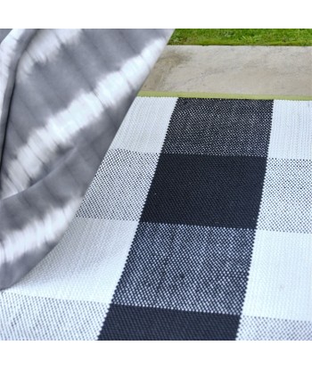 Saliya Outdoor Rug Black la colonne vertébrale