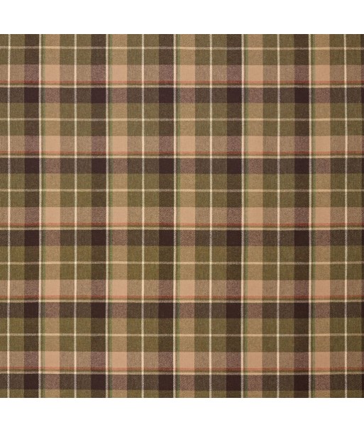 RL Kilchurn Plaid Moss Fabric du meilleur 