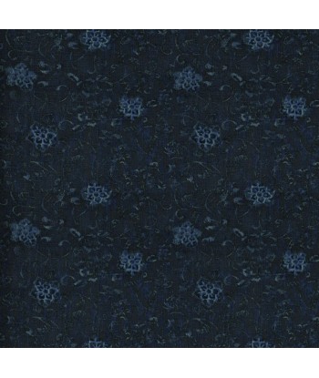 RL Kotori Floral Overdyed Indigo Fabric pas cher chine