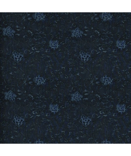 RL Kotori Floral Overdyed Indigo Fabric pas cher chine