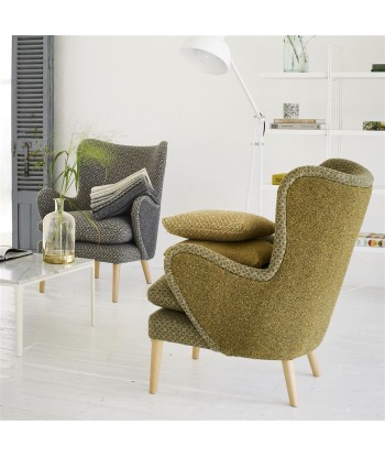 Fabric Derwen Retro Olive rembourrage situé sous