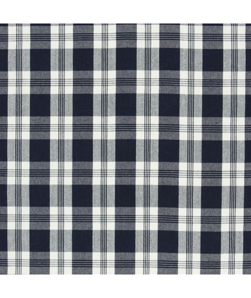 RL Mill Pond Check Fabric - Navy/white sur le site 