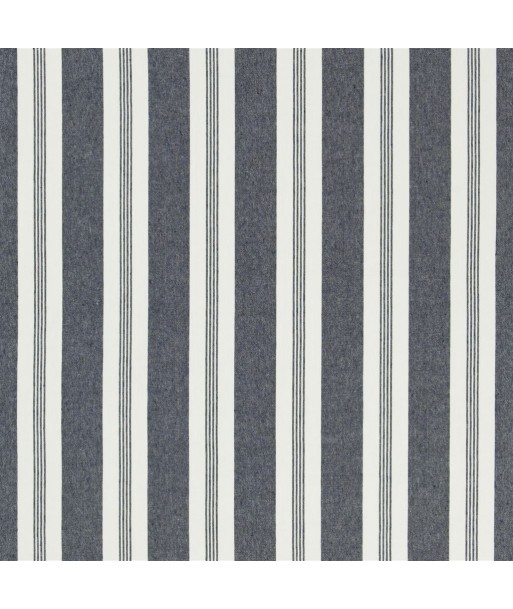 RL Mill Pond Stripe Fabric - Navy/white prix