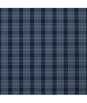 Fabric RL Mission Plaid Indigo store