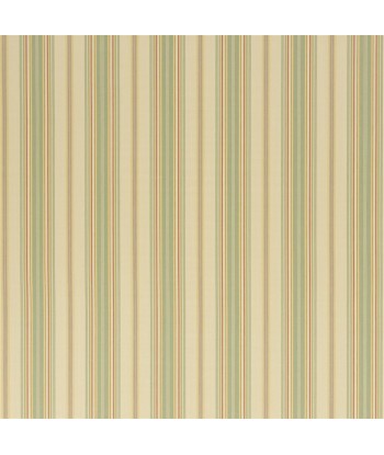 RL Pondview Ticking Stripe Fabric - Creamsicle store