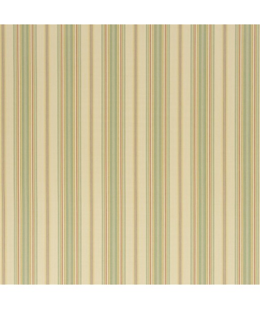 RL Pondview Ticking Stripe Fabric - Creamsicle store