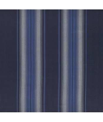 RL Pueblo Stripe Fabric - Indigo en stock