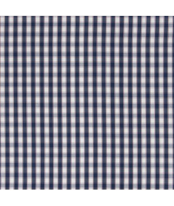 RL Saybrook Check Fabric - Navy Economisez 