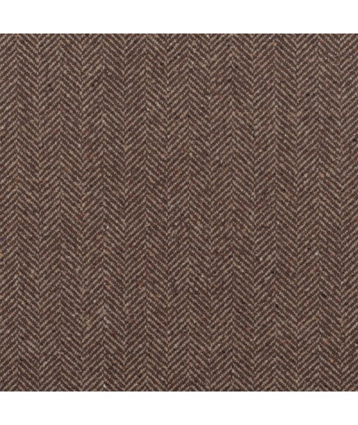 Fabric RL Stoneleigh Herringbone Mahogany votre