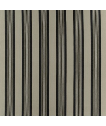 RL Tack House Stripe Fabric - Black Les magasins à Paris