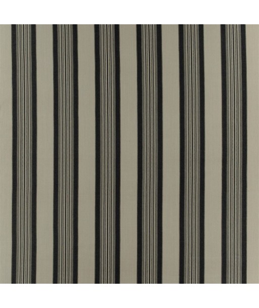 RL Tack House Stripe Fabric - Black Les magasins à Paris