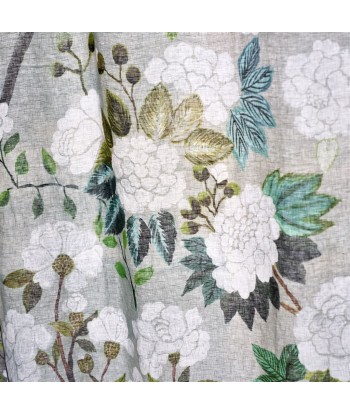 Celadon Oriental Flower Fabric 2024