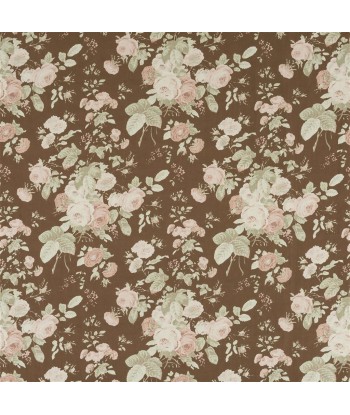 Fabric RL Tallulah Floral Chocolate À commander