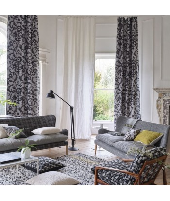 Guerbois Charcoal Fabric le des métaux précieux