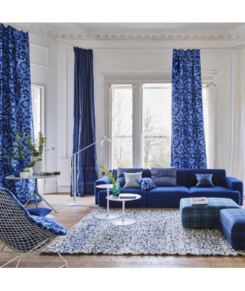 Guerbois Cobalt Fabric à prix réduit toute l'année