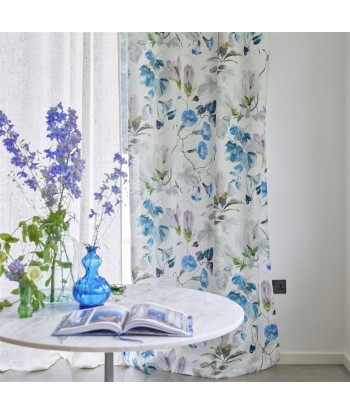 Japanese Magnolia Cobalt Fabric acheter