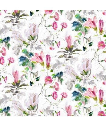 Japanese Magnolia Fabric Fuchsia Livraison rapide