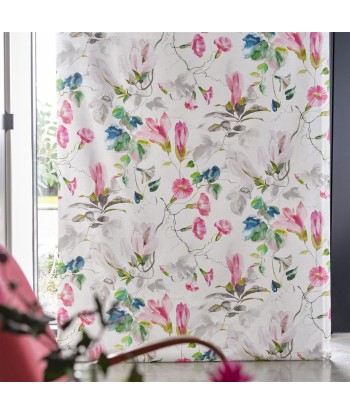 Japanese Magnolia Fabric Fuchsia Livraison rapide