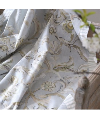 Myrtle Damask Celadon Fabric l'achat 