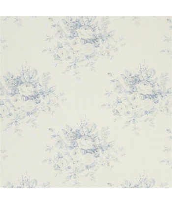 RL Wainscott Floral Fabric - Chambray de France