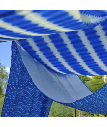 Savine Outdoor Cobalt Fabric en ligne