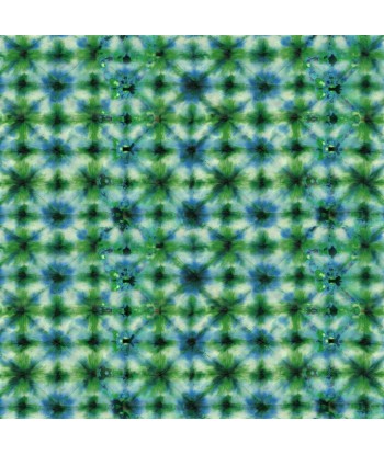 Emerald Shibori Fabric l'achat 