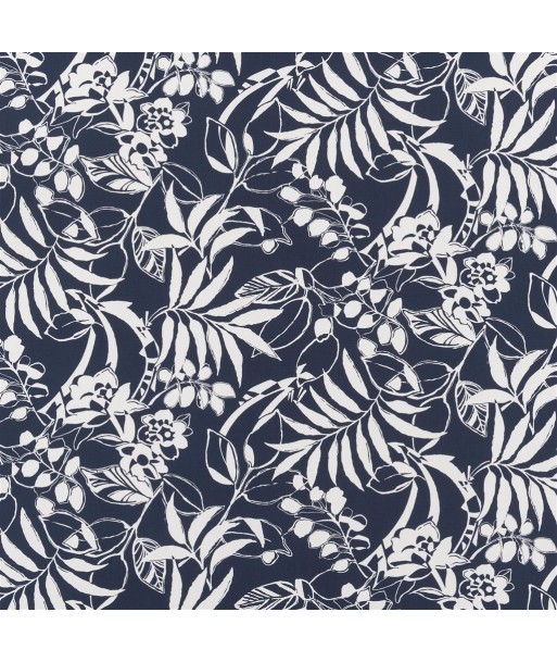 RL Westinghouse Floral Fabric - Resort Navy Jusqu'à 80% De Réduction