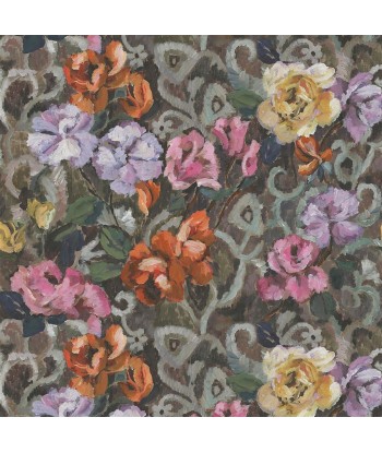 Fabric Tapestry Flower Damson paiement sécurisé