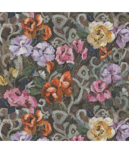 Fabric Tapestry Flower Damson paiement sécurisé