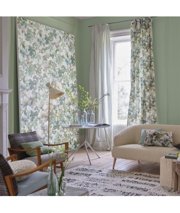 Thelmas Garden Celadon Fabric chez Cornerstreet bien 