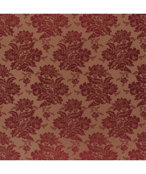 RL Wroxton Damask Fabric - Crimson acheter