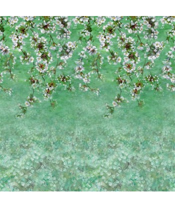 Assam Blossom Emerald Wallpaper la chaussure