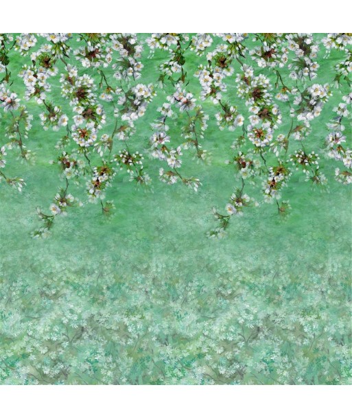 Assam Blossom Emerald Wallpaper la chaussure