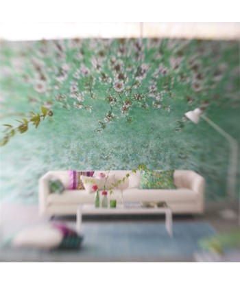 Assam Blossom Emerald Wallpaper la chaussure