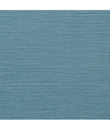 Brera Grasscloth Denim Wallpaper français