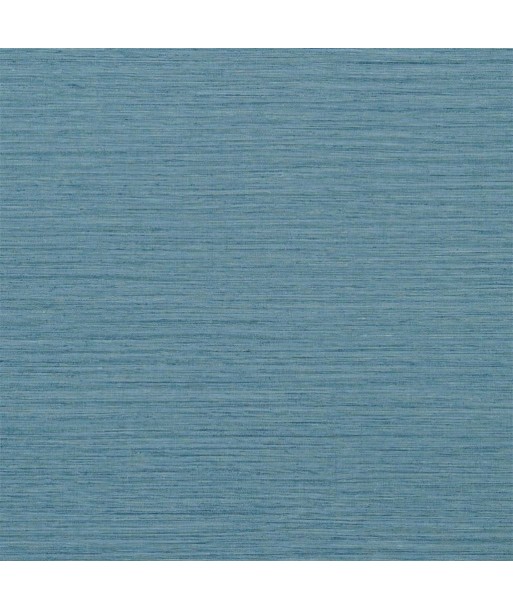 Brera Grasscloth Denim Wallpaper français