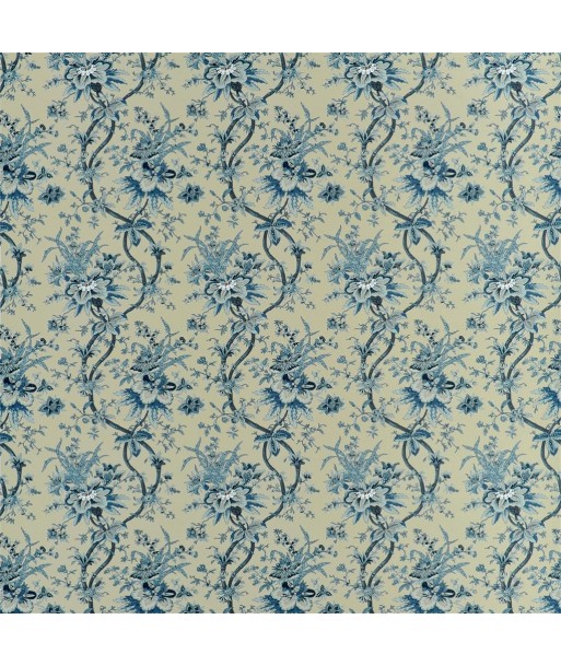 RL Yarmouth Fabric Floral Slate Blue Faites des économies