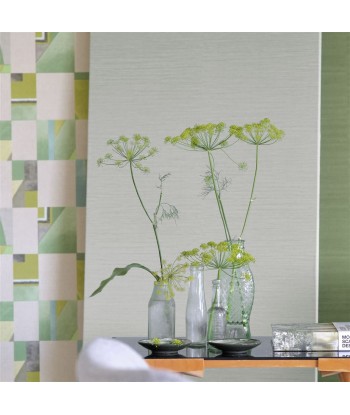 Chinon Chalk Wallpaper Pour