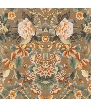 Ikebana Damask Gold Wallpaper Venez acheter