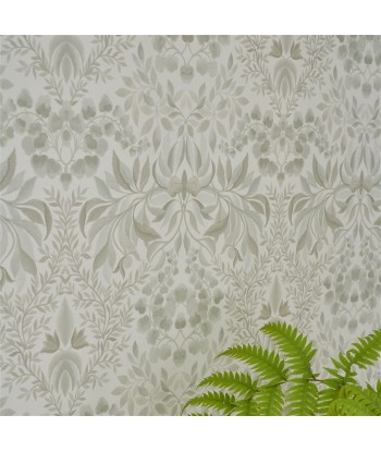 Karakusa Chalk Wallpaper de pas cher