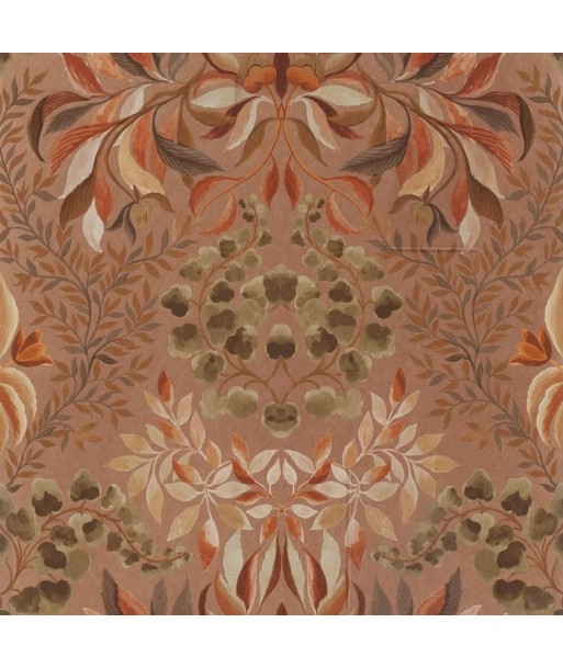 Karakusa Copper Wallpaper En savoir plus